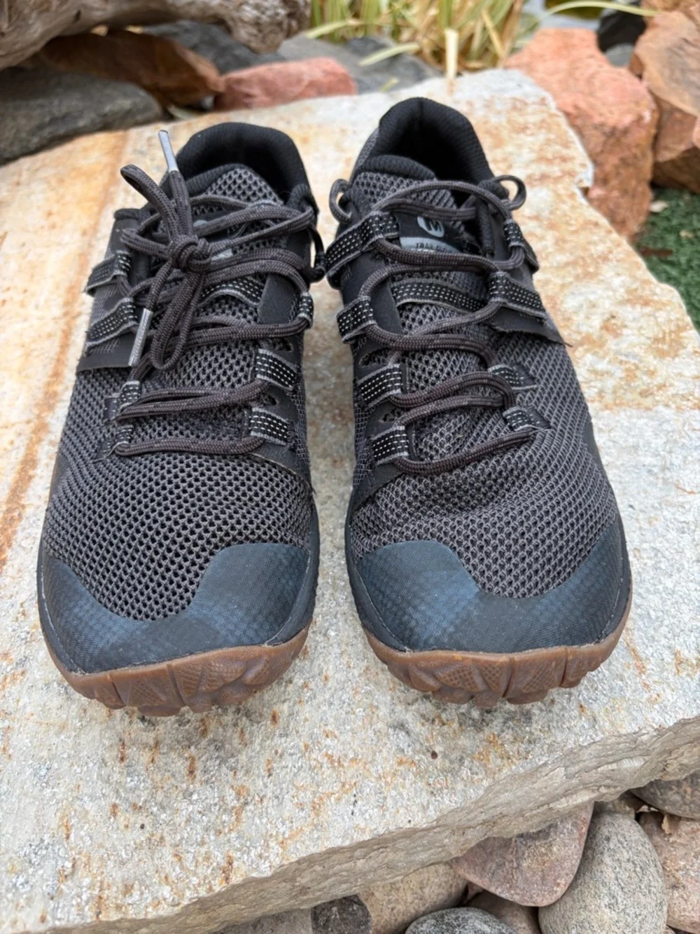 Merrell‎ Trail Glove Mens 8 Black Minimalist Barefoot Vibram